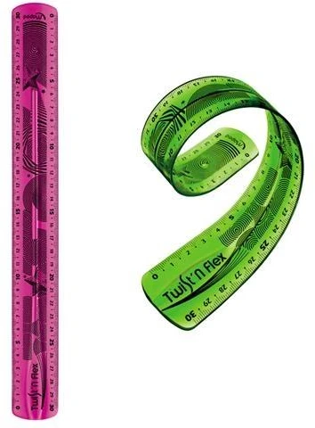 Maped Twist'n Flex 30cm liniuotė - lanksti ir tvirta