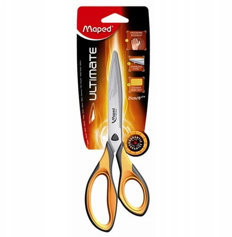 Maped Ultimate 21cm asimetriškinės biuro žirklės