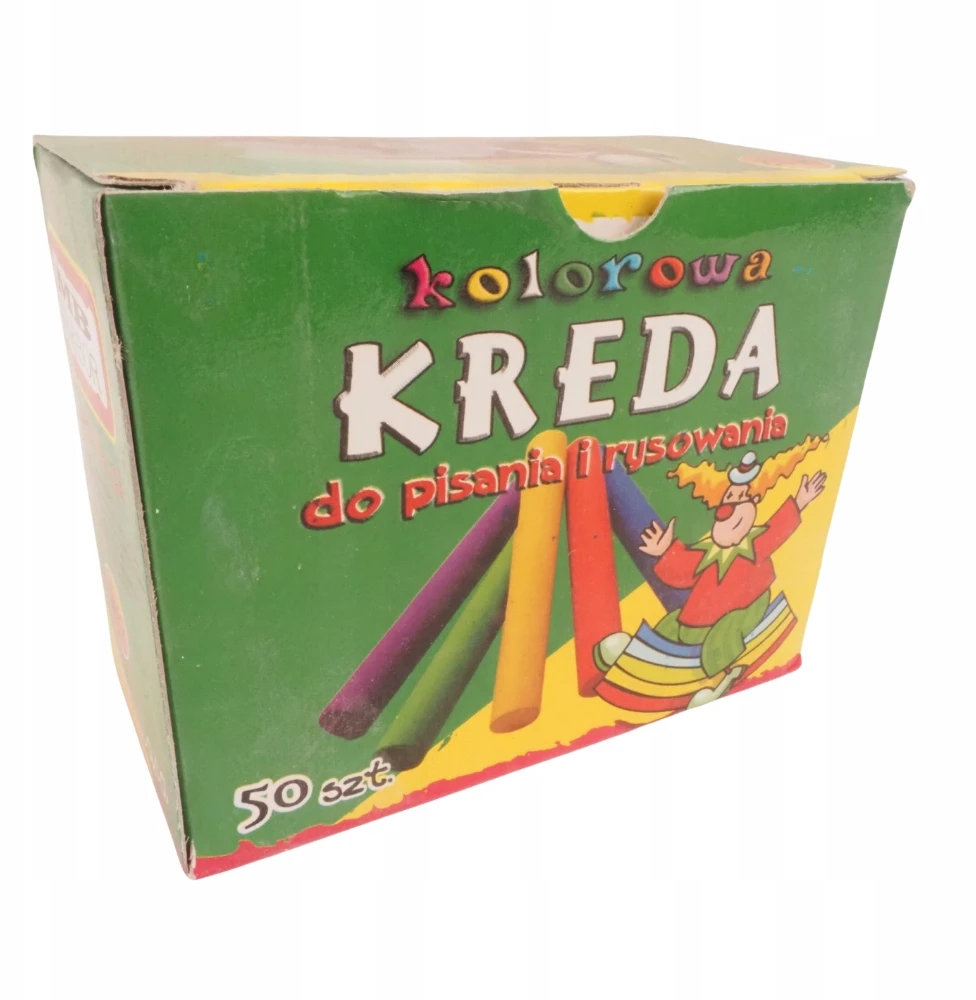 Mar Bor APVALIOS SPALVOS KREIDOS LENTAI 48 Vnt. MIX COLOR