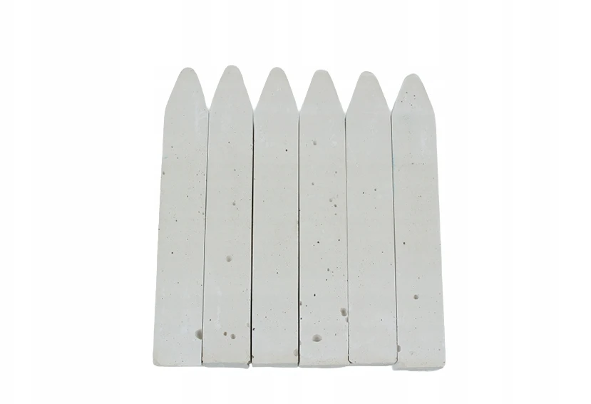 Mar Bor Balta mokyklinė kreida / B2 / 84 mm / pakuotėje 6 vnt