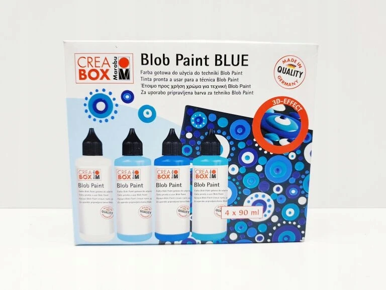 Marabu Rinkinys "blob Paint" dažų lašinimui, 4 x 90 ml