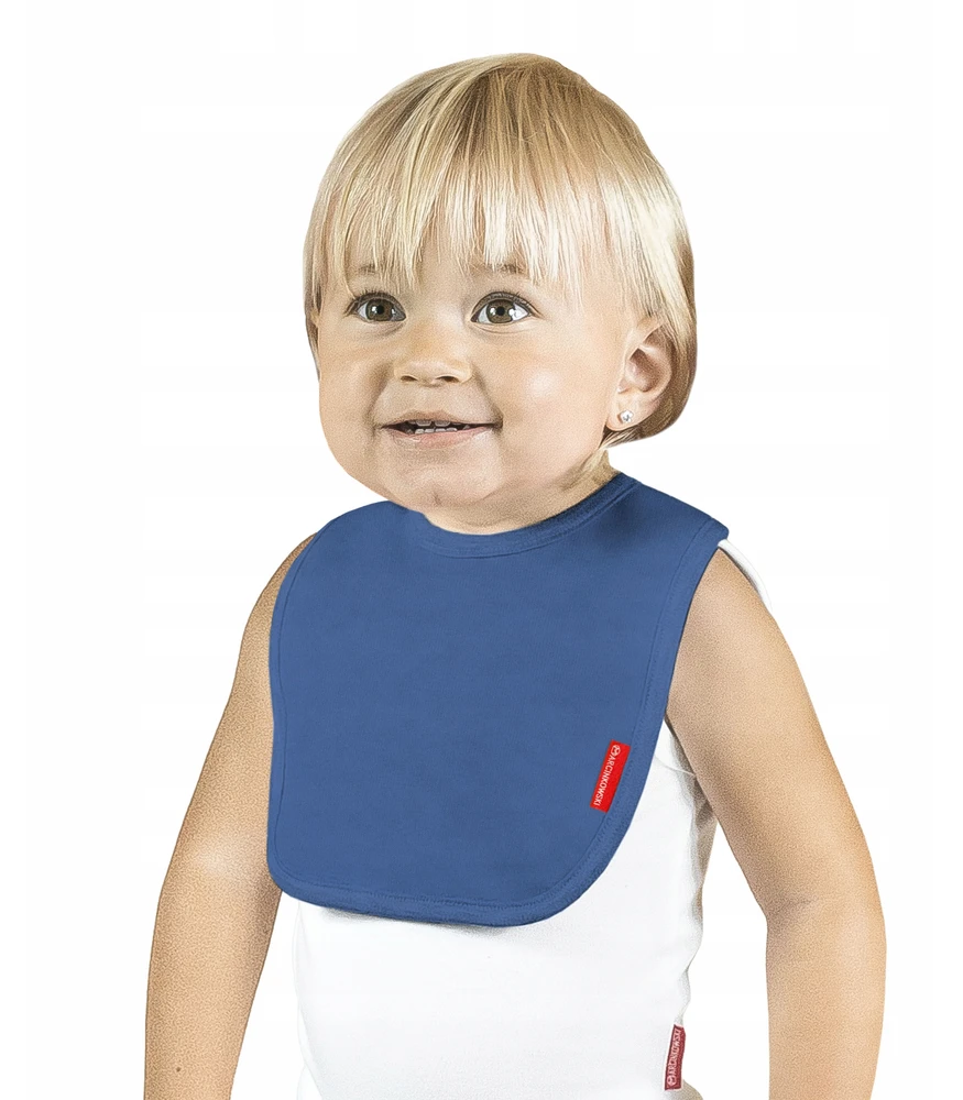 Marcinkowski 7X MEDVILNINĖS KŪDIKIO SEIKLAUŠINĖLIS SMOOTH COTTON MULTIPACK BIB