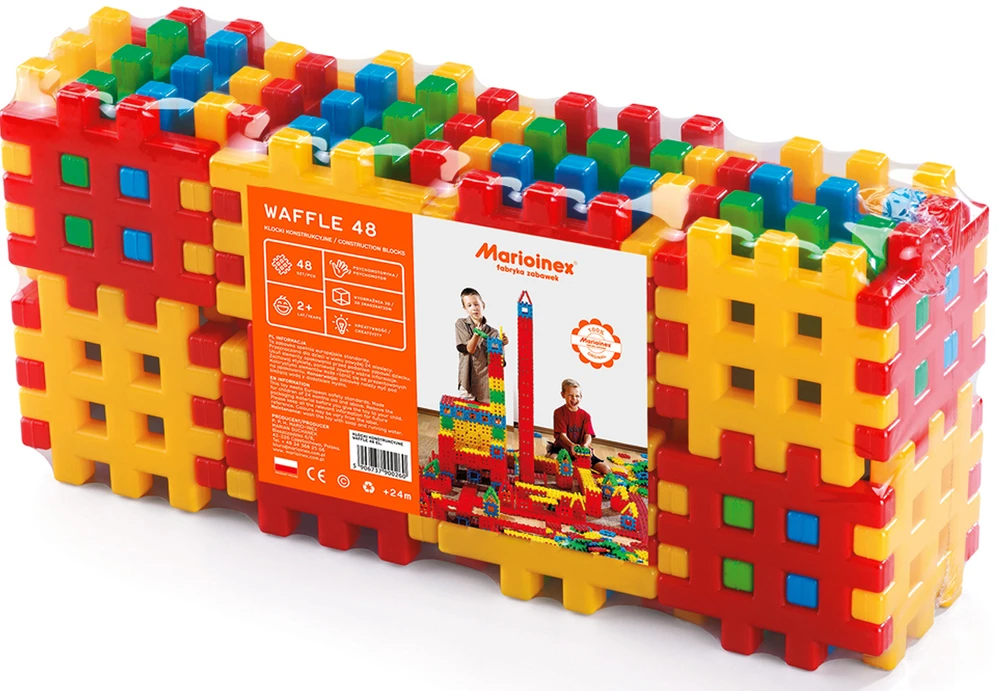 Vaflio formos konkstruktorius Marionex Waffle, 48 el.