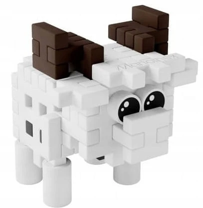 MARIOINEX 906941 Minkšti vafliniai blokeliai POCKET PETS Koziołek