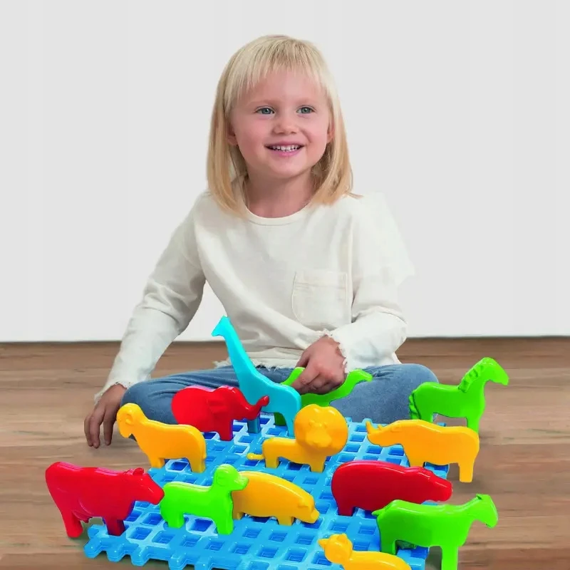Marioinex Klocki Mini Zwierzyniec 14 El. ZA5038