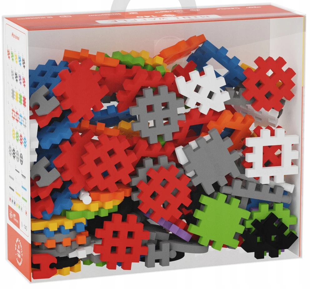 Marioinex Mini vaflinės statybinės plytos 140 vnt.