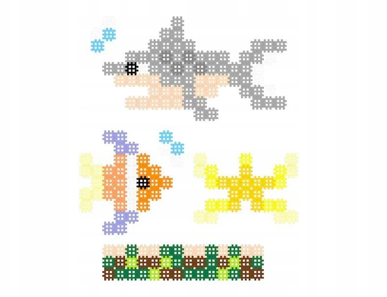 Marioinex Micro Waffle jūros rinkinys 230 el.