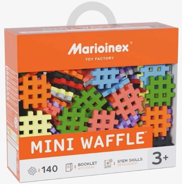 Marioinex mini vaflių kaladėlių rinkinys 1, 140 detalių