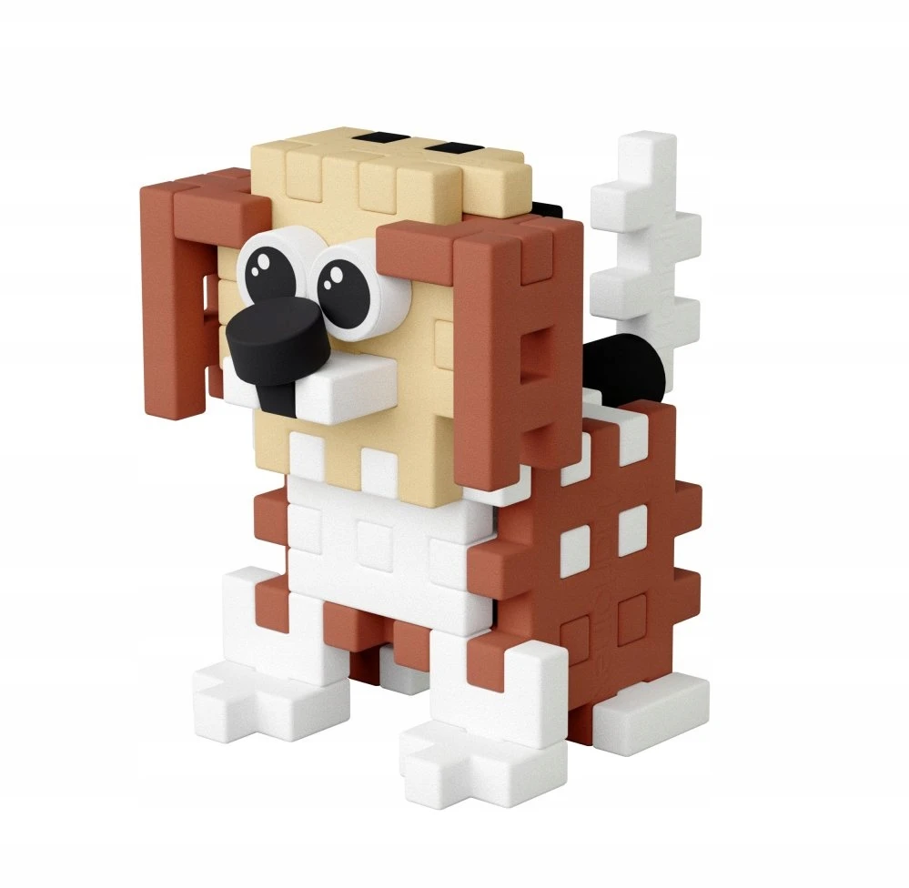 Marioinex Mini Waffle Pocket Pet Beagle – kūrybinis kaladėlių rinkinys vaikams ZA6656