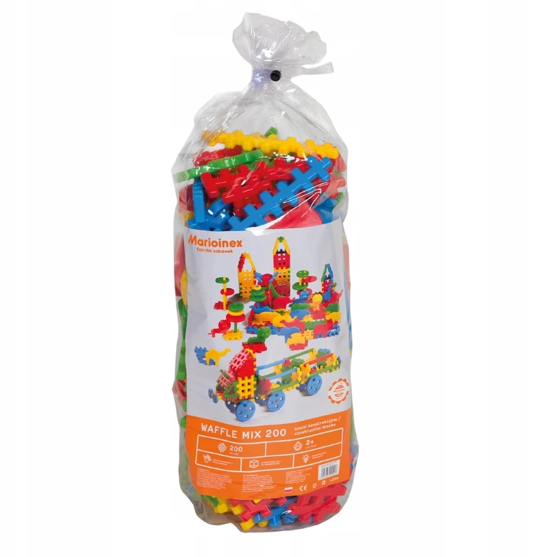 Marioinex Konstrukciniai blokeliai Waff le Mix, 200 d.