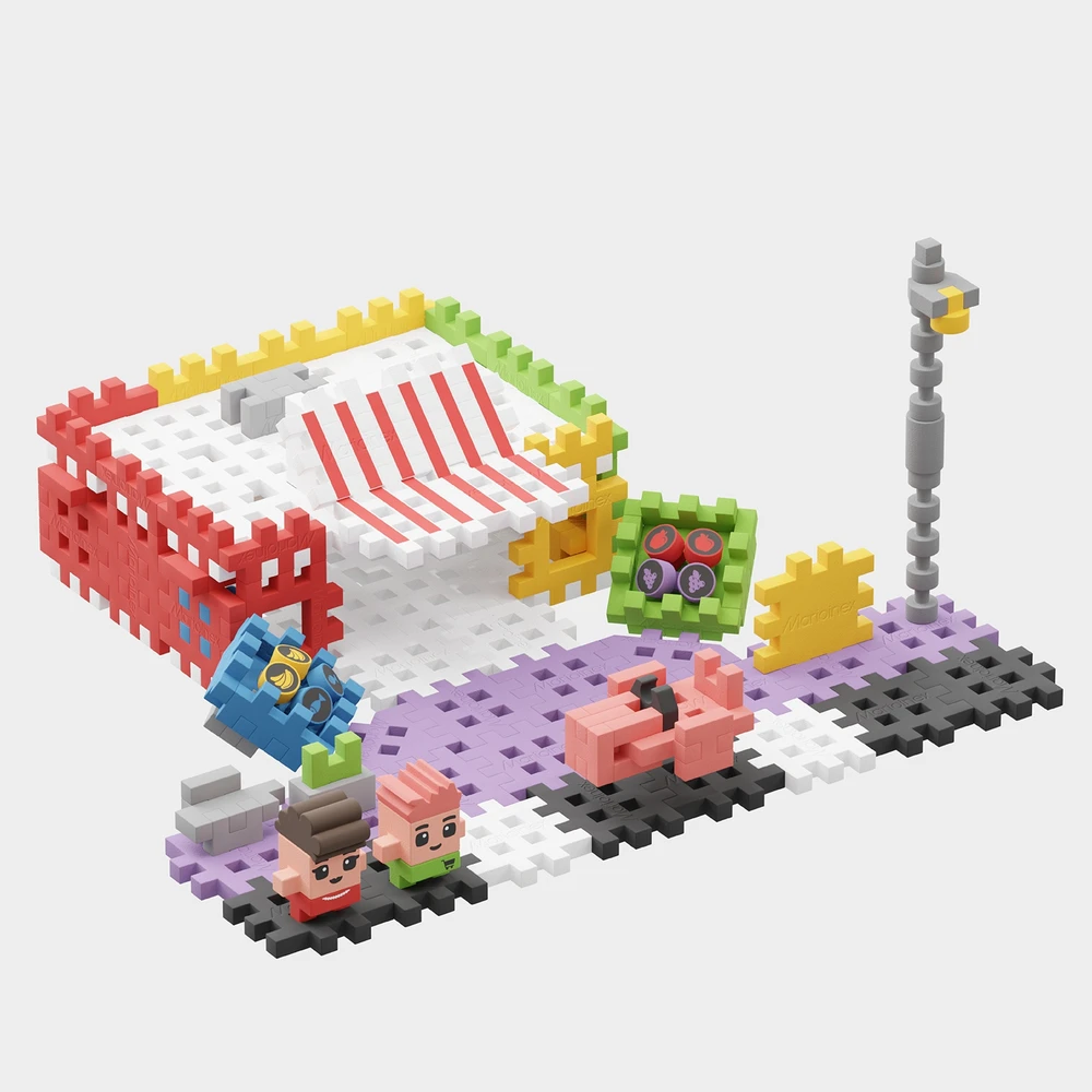 Konstruktorius Waffle Mini – Parduotuvė 148 el.