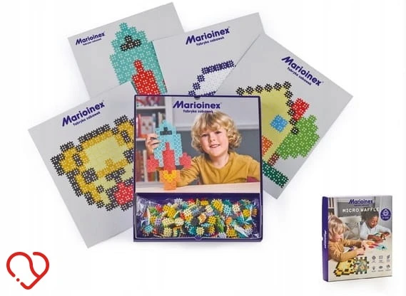 Kaladėlės Marioinex Micro Waffle, 517 vnt.