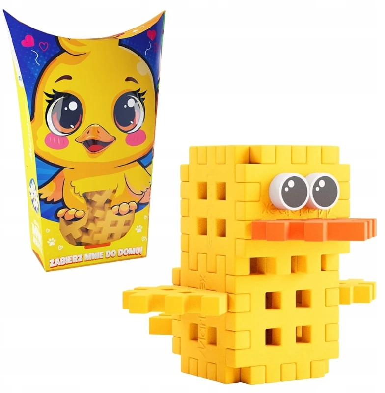 Marioinex Mini Waffle Klocki Pocket Pets Kaczka