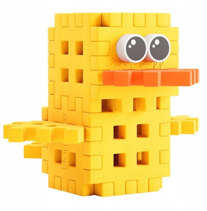 Marioinex Mini Waffle Klocki Pocket Pets Kaczka