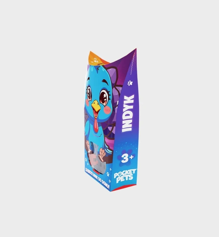 Marioinex Mini Waffle Klocki Pocket Pets: Indyk, 25 el.