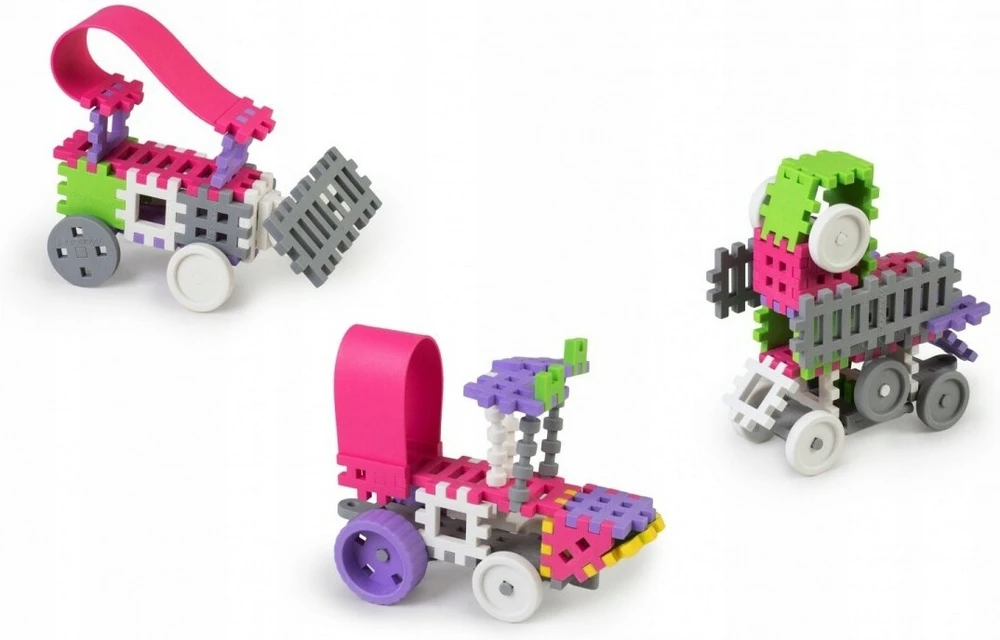 Marioinex Klocki Waffle Mini konstruktorius 140 vnt merginoms ZA5397
