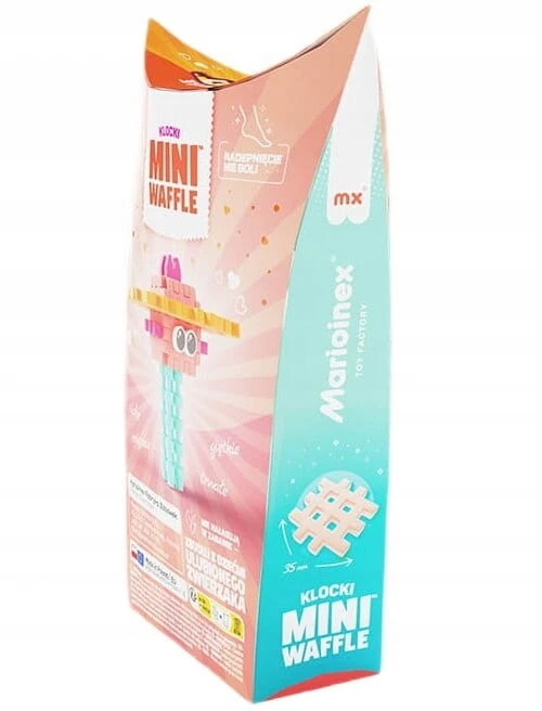 Marioinex Mini Waffle Pocket Pets Medūza konstruktorius, 25 det.