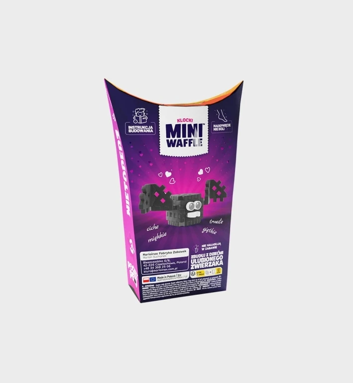 Marioinex Mini Waffle Pocket Pets: Miniatiūrinis šikšnosparnis