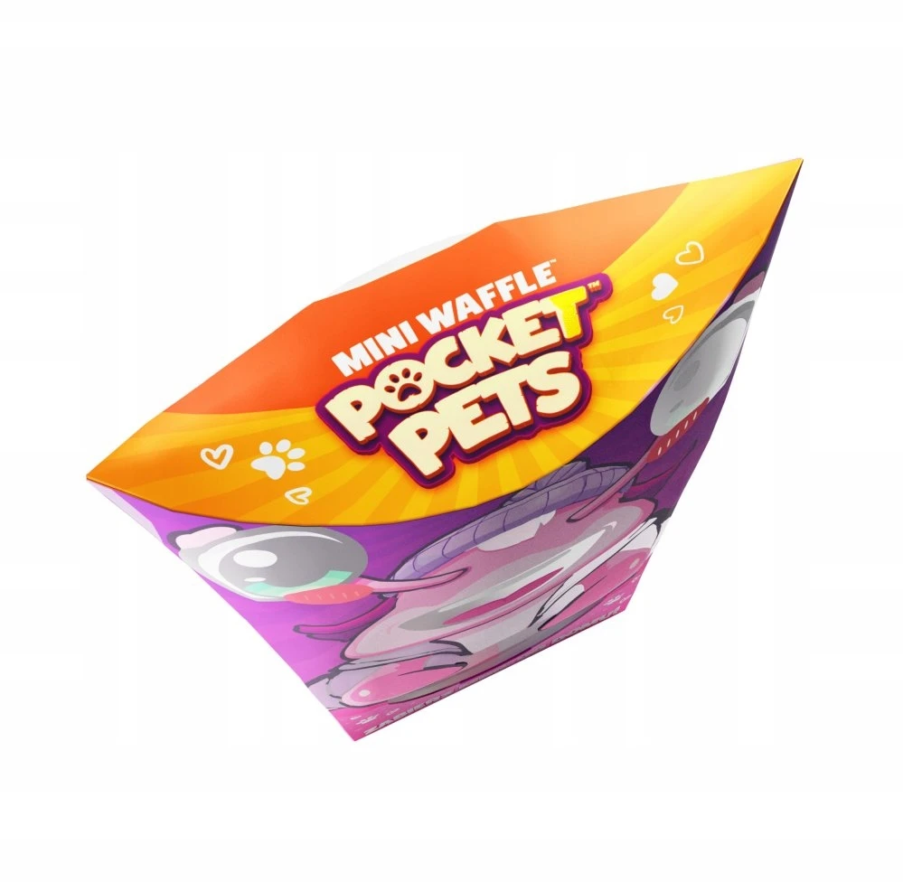 Marioinex Mini Waffle Pocket Pets - Statybiniai kaladėlių rinkinys "sraigė"