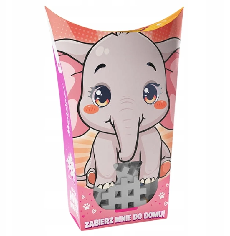 Marioinex Pocket Pets Mini Vaflių Kaladėlės - Dramblys (25 el.)