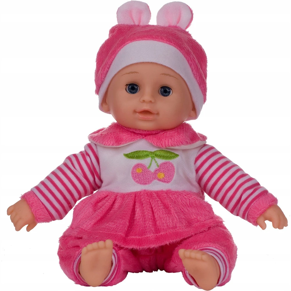 MarioToys LĖLIŲ VEŽIMĖLIS, NEŠYKLĖS, KREPŠELIS, PATALĖS + DAININGAS KŪDIKLIS