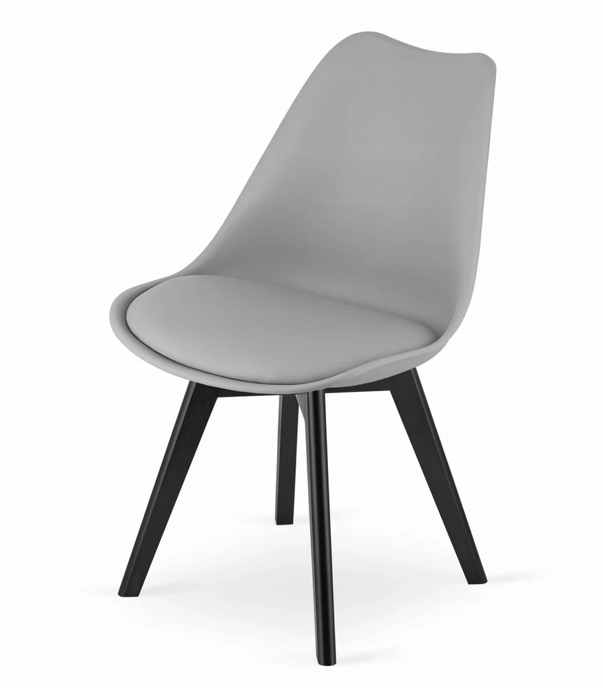 Fromm & Starck Kėdė MARK su pagalvėle, pilka, 82 cm, 4 vnt.