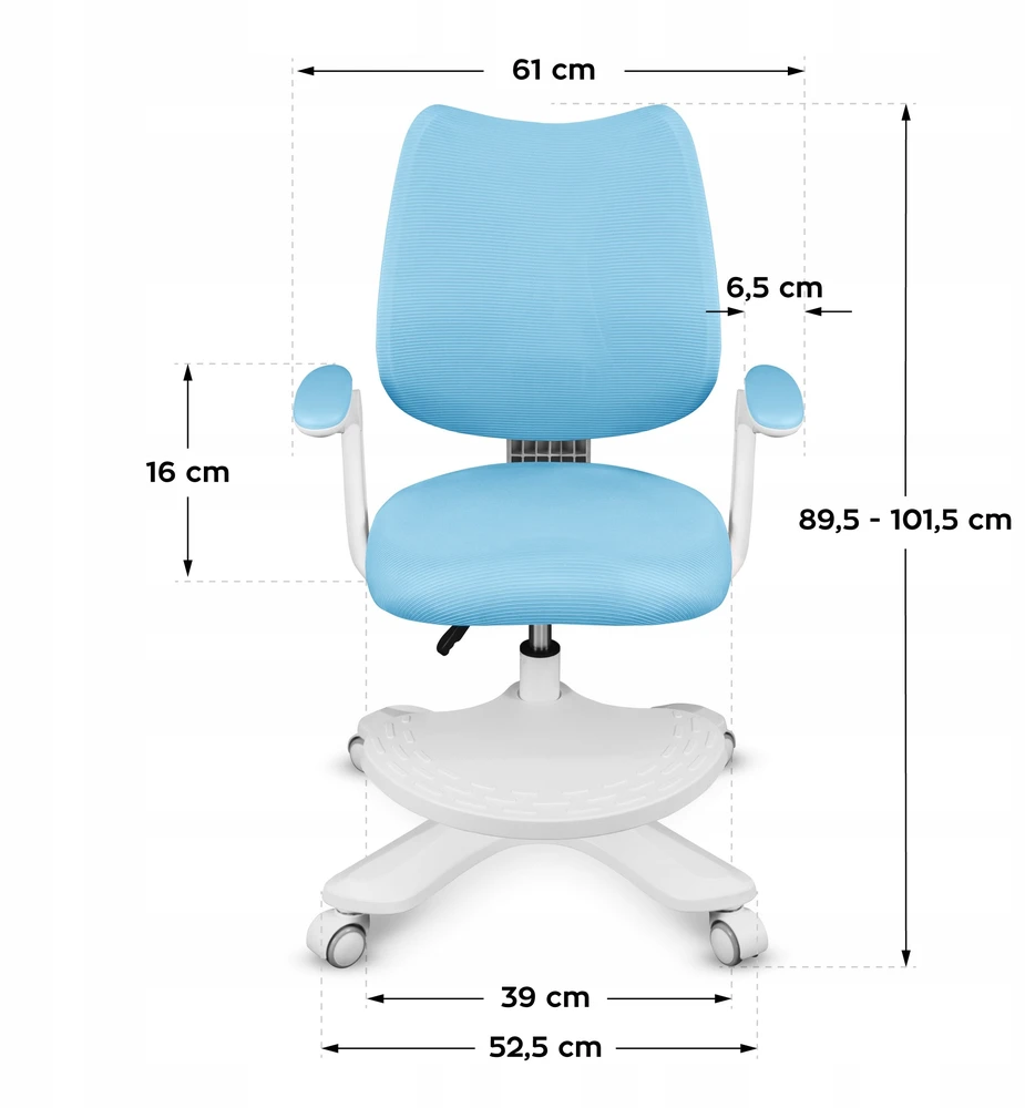 Mark Adler Junior 4.6 Mėlyna swivel chair