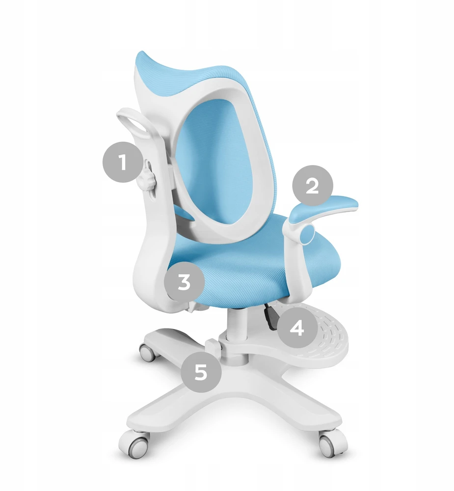Mark Adler Junior 4.6 Mėlyna swivel chair