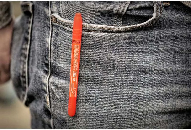 Markal Markeris DURA-INK Dual Tip, 0.7 MM, Raud