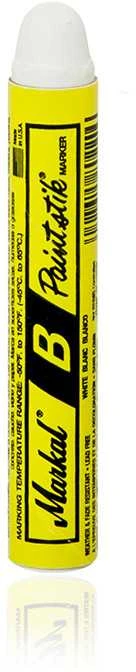 Markal Markeris-kreidelė PAINSTSTICK B baltas 17 mm 80220 (12)