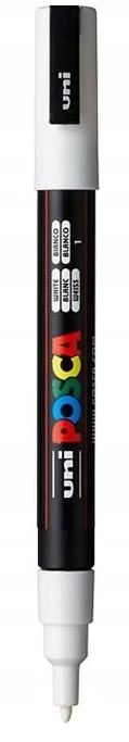 Markeris Posca PC-3M Raudona 6 vnt