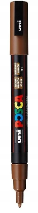 Markeris Posca PC-3M Raudona 6 vnt