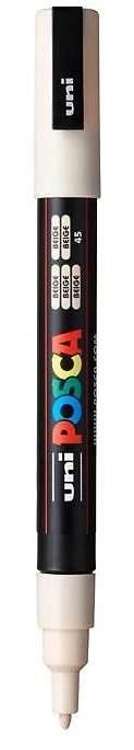 Markeris Posca PC-3M Raudona 6 vnt