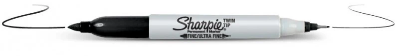 Markeris Sharpie RT Juodas - S0810840