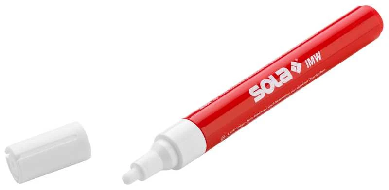 Markeris Sola IMW Baltas 14cm