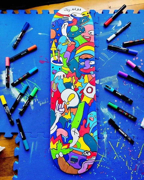 Uni Markeris Teptukas Rožinė - POSCA - Opačus - Vandens pagrindu - Plastikas - Linijos plotis: 1-10 mm