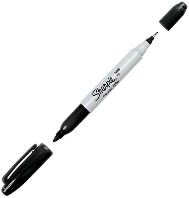 Markerių rink. „Sharpie" 8 vnt. TWIN TIP