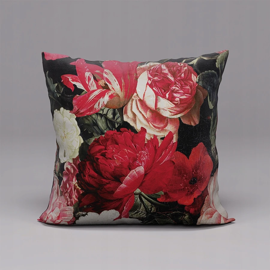 Markizeta Užvalkalas dekoracyjna Tulipa 30x50 kwiaty 01 VELVET