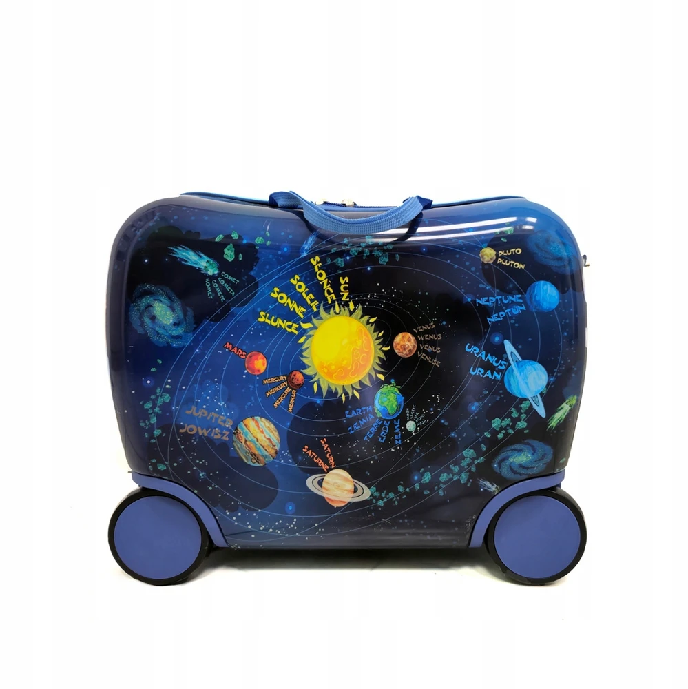 Marko Vaikiškas kelioninis lagaminas ant ratų KOSMOS Rolling Suitcase 28 litrai