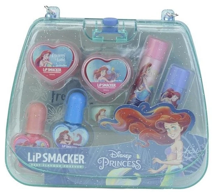 Lip Smacker Disney Princess Ariel Mini Makeup Bag Lūpų balzamas