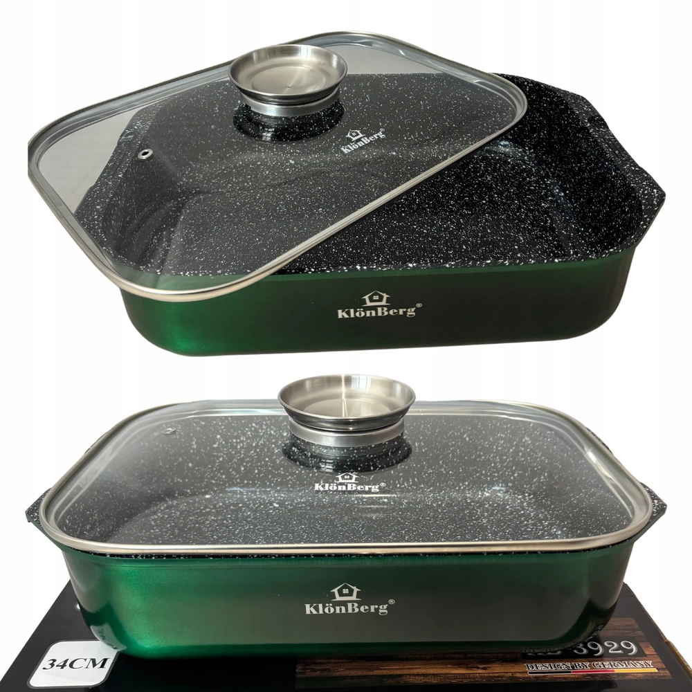 Marmurinė kepimo indas Nelipnus NON-STICK 34cm 6,0L