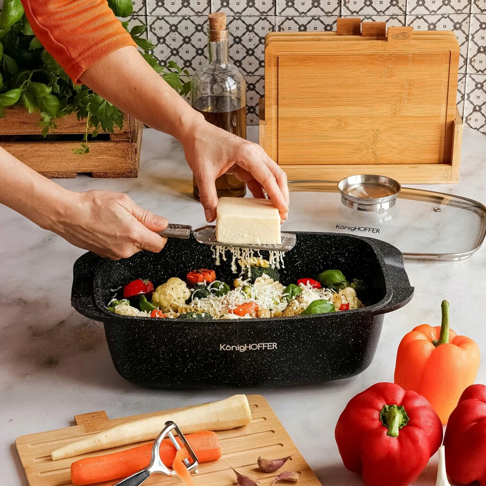 Kepimo indas su dangčiu Konighoffer Pollo 5.5l