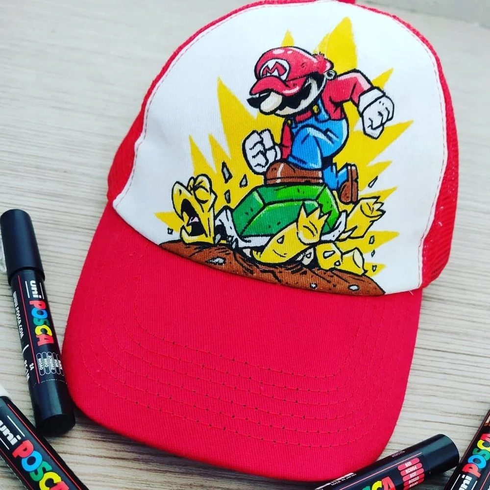 Uni Marqueur POSCA Pinceau Baltas - Vandens pagrindu pagaminta dažai visiems paviršiams
