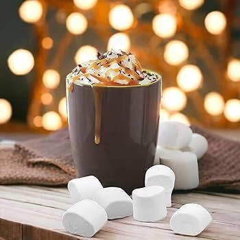 Marshmallow Bbq zefyrai ant grotelių, dideli saldūs 300g vokiški