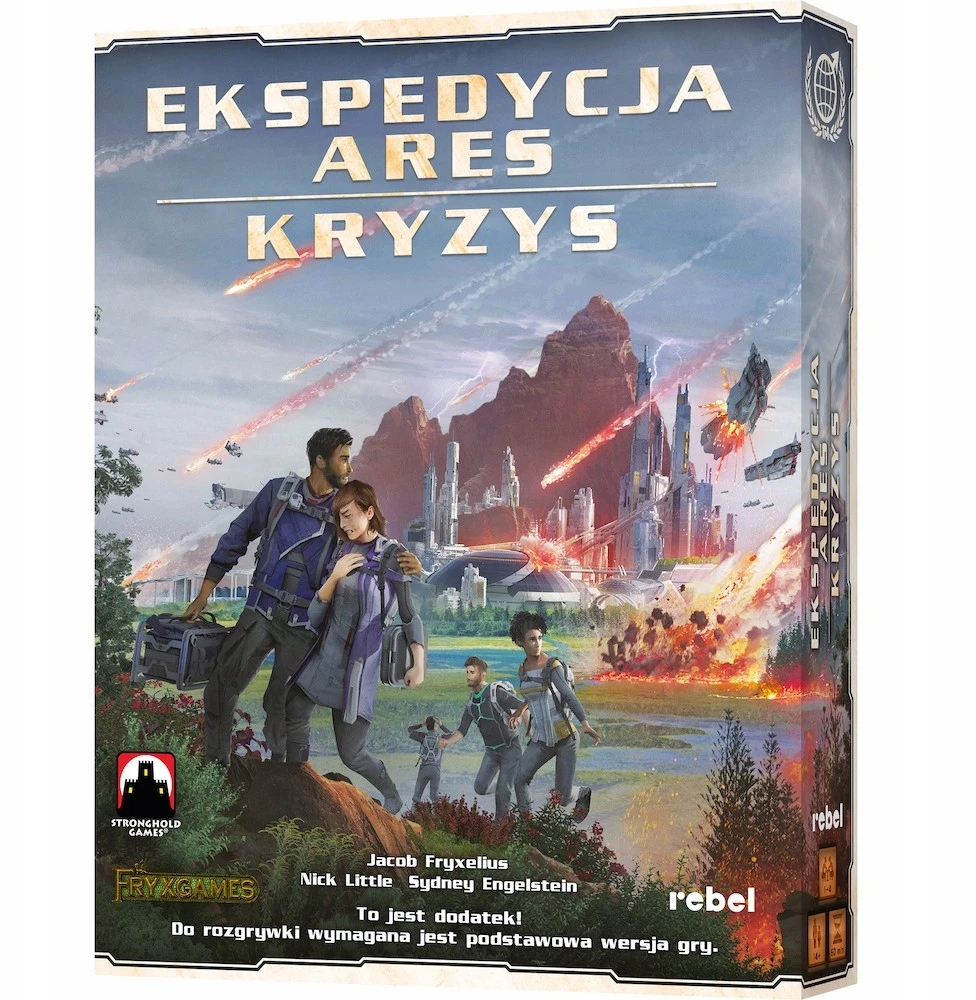 Marso ekspedicijos žaidimo "Ares Crisis" papildymas "Terraformation of Mars" - Rebel