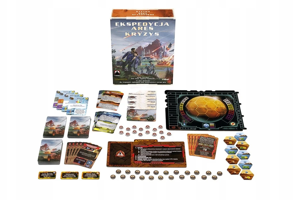 Marso ekspedicijos žaidimo "Ares Crisis" papildymas "Terraformation of Mars" - Rebel