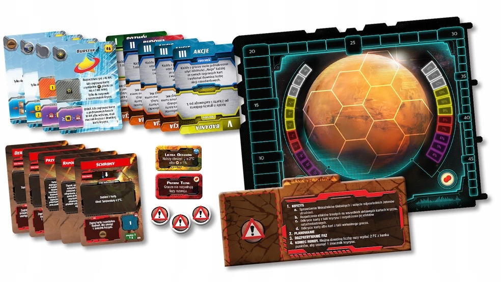 Marso ekspedicijos žaidimo "Ares Crisis" papildymas "Terraformation of Mars" - Rebel