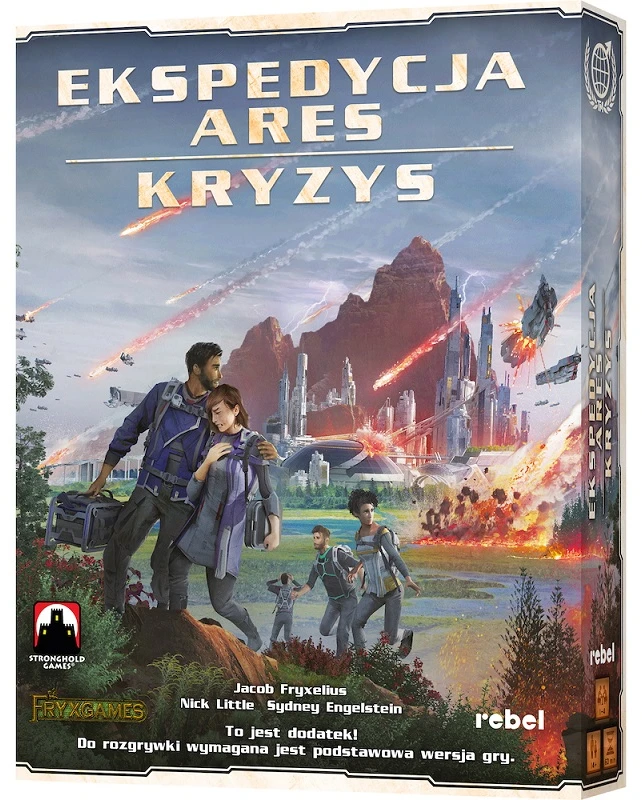 Marso ekspedicijos žaidimo "Ares Crisis" papildymas "Terraformation of Mars" - Rebel