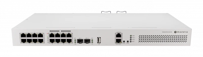 MikroTik Komutatorius CRS418-8P-8G-2S+RM