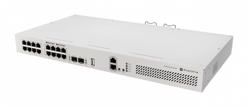 MikroTik Komutatorius CRS418-8P-8G-2S+RM